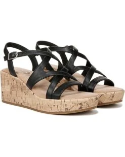LifeStride Bailey Strappy Platform Wedge Sandals | Heels